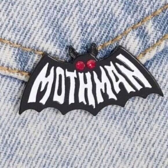 3/20 Mothman Enamel Pin - Picture 1 of 1
